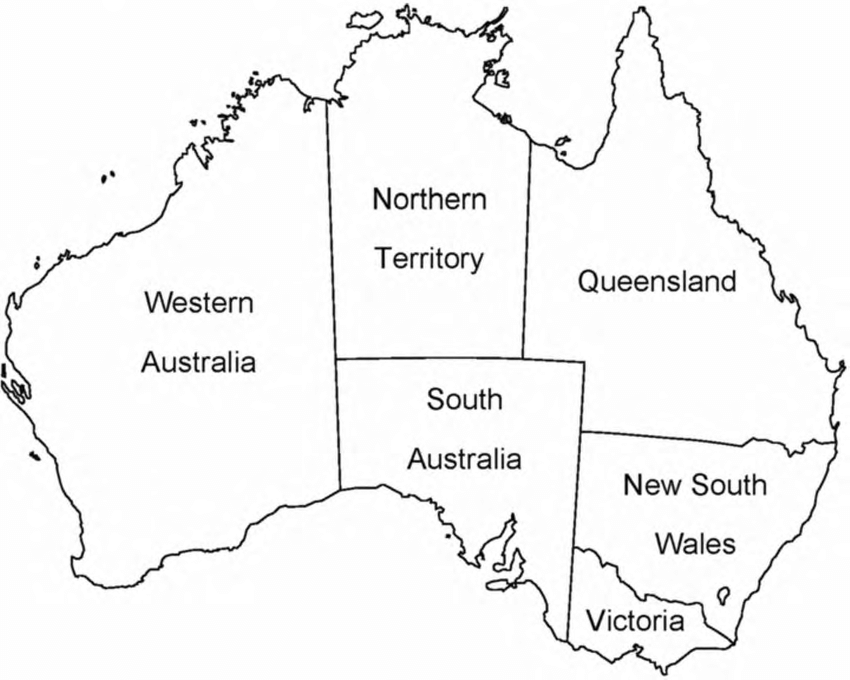 lag Hændelse Derved Principal states and territories of Australia | Download Scientific Diagram