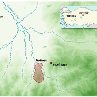 Plan of Hittite temples from Kuşaklı and Boğazköy (Gates 2017: 199