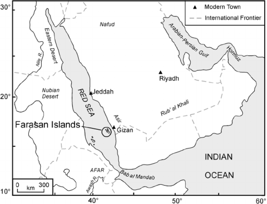 farasan island map ile ilgili görsel sonucu