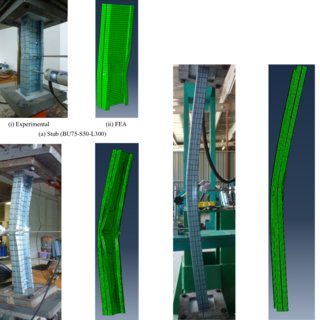 Buckling behavior of closed built-up cold-formed steel columns