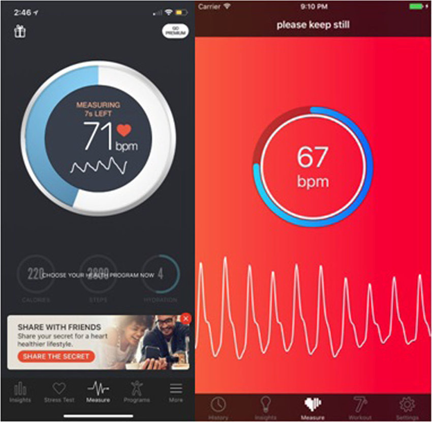 Cardiio: Hearth Rate Monitor 