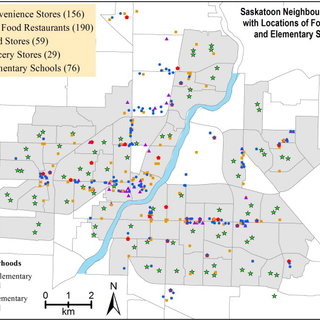 saskatoon outlets locations study unhealthy