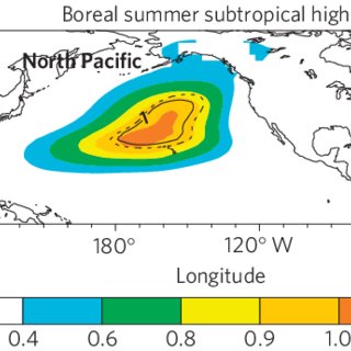 | Climatology of summertime subtropical highs in the Northern ...