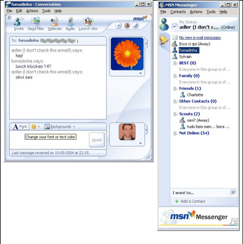 quite similar to ICQ is MSN  Download Scientific Diagram