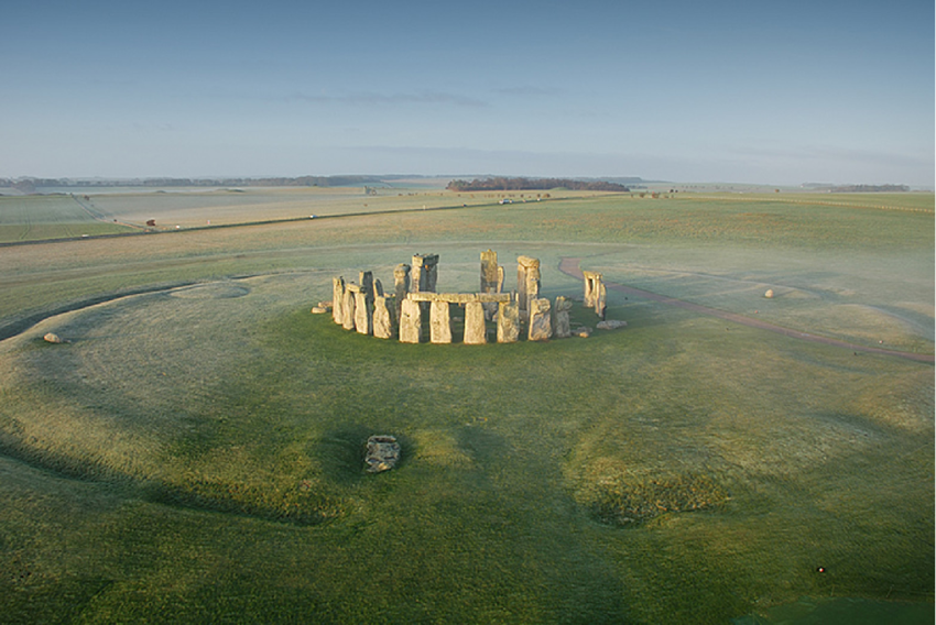 Stonehenge from the air (photo: Adam Stanford). | Download Scientific ...
