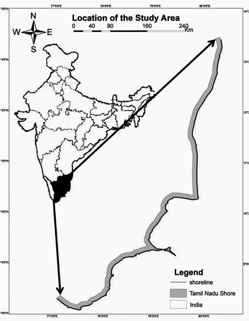Tamil Nadu coast line | Download Diagram