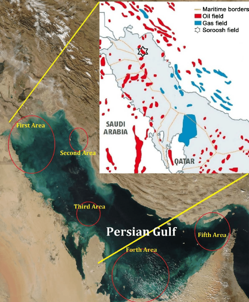 Location of the studied field in Persian Gulf (21). | Download Scientific  Diagram