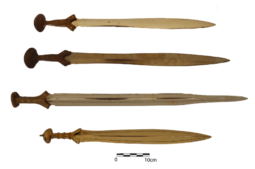 four replica swords used for the Bronze Age Combat project; A: Type... | Download Scientific Diagram