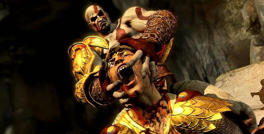 God of War III Kratos Drawing, logo, video Game png