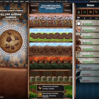 Dungeon Screenshot, Cookie Clicker