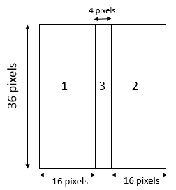 The three zones of the test block | Download Scientific Diagram