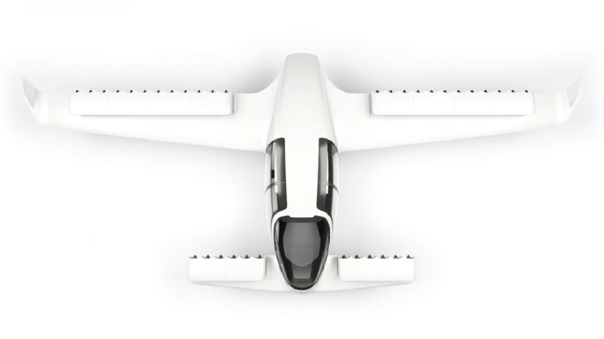 Lilium Jet 5-seater geometry.