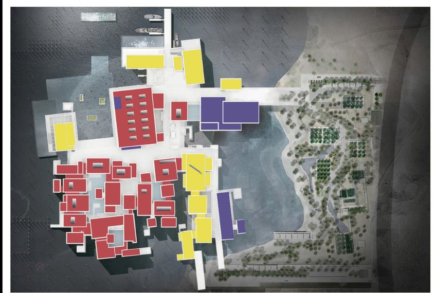 Louvre Abu Dhabi Zoning For The Middle