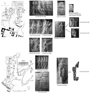 Plan of Hittite temples from Kuşaklı and Boğazköy (Gates 2017: 199