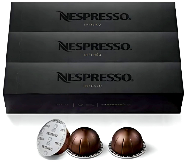 Nespresso Intelligent Coffee Capsule Packaging.